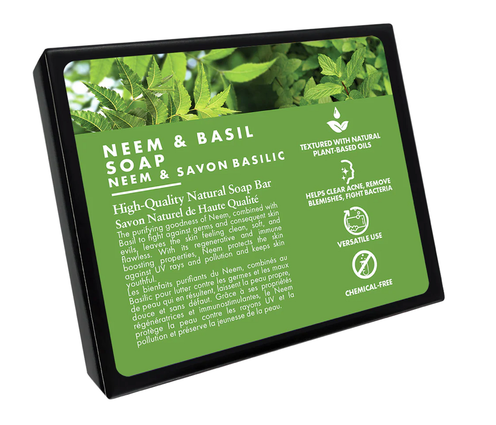 Soap - All Natural - Neem & Basil