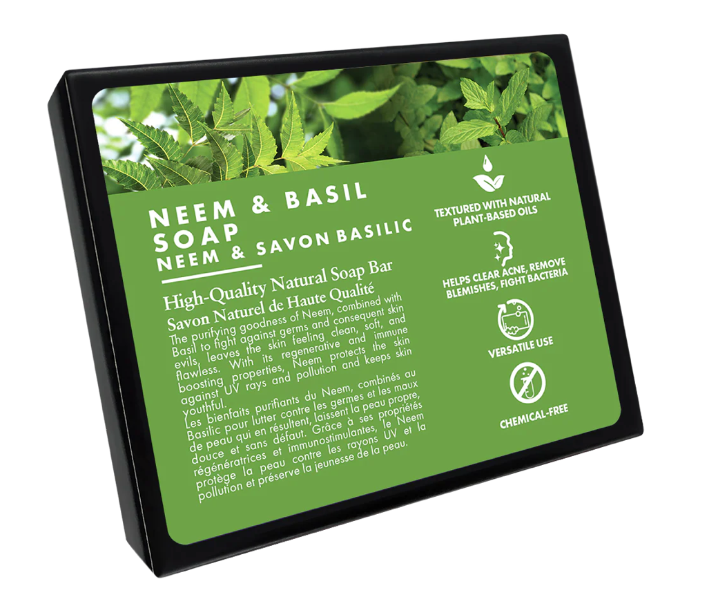 Soap - All Natural - Neem & Basil