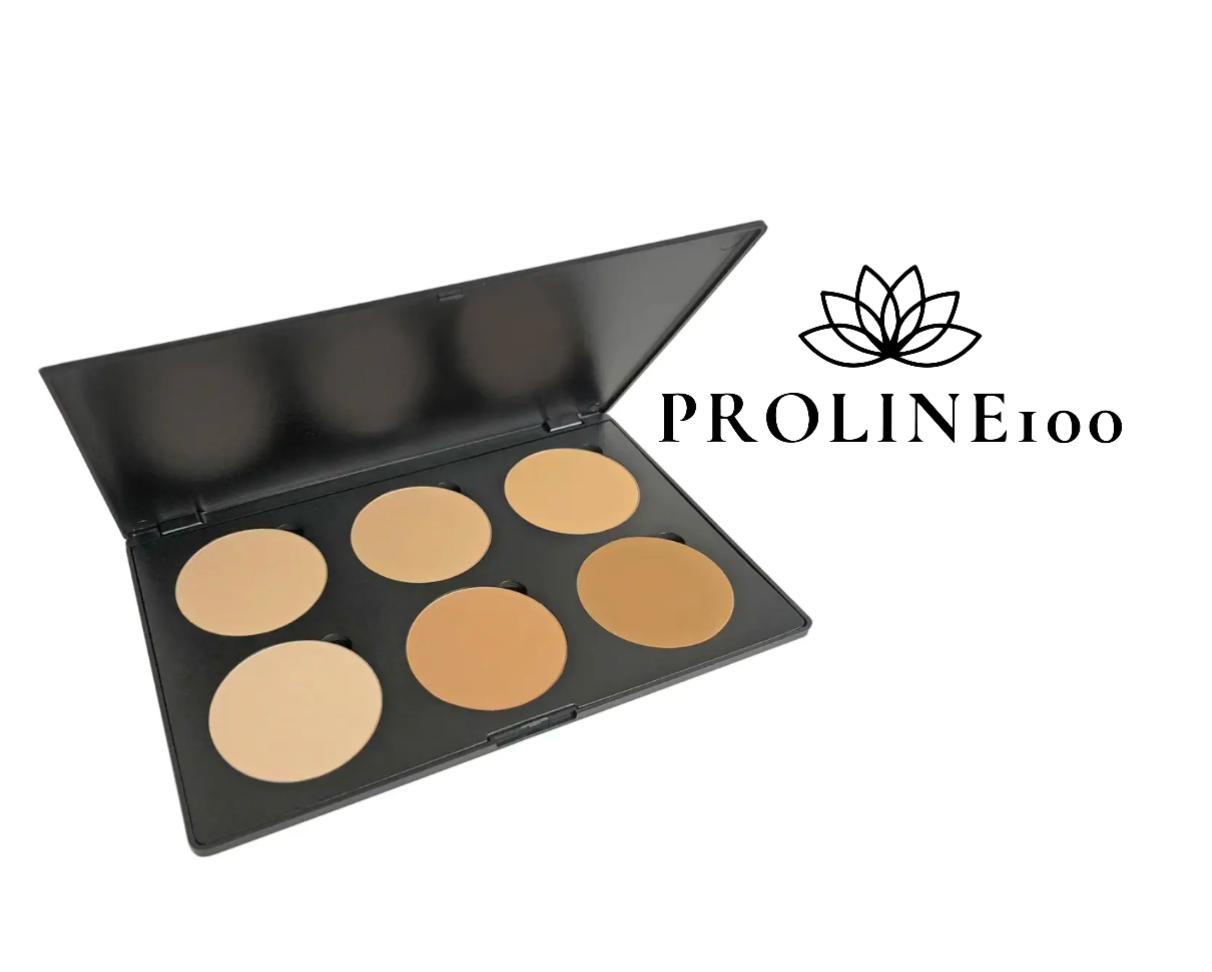 Powder - Dual - (6) Honey Harmony Medium Palette